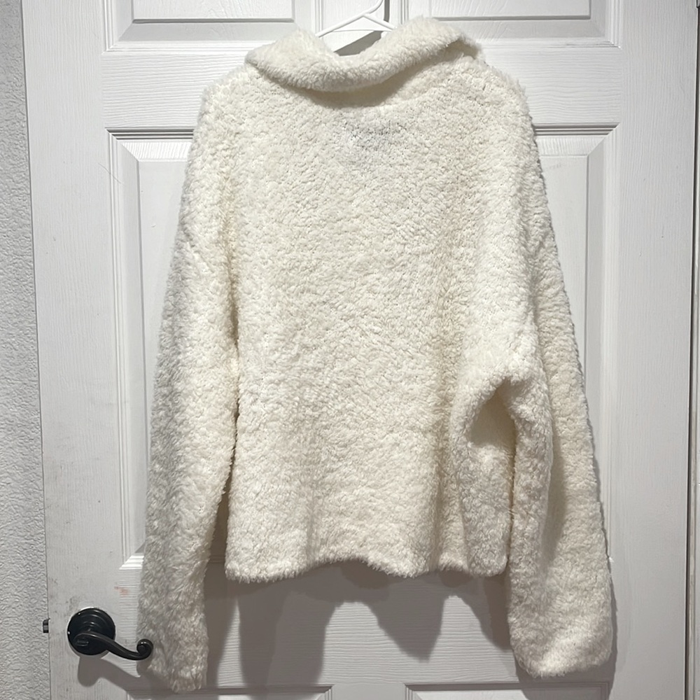 Ugg Alaura Cloudfluff Button-Down Cardigan White.… - image 4